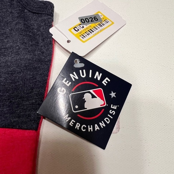 NWT MLB Washington Nationals Womens Campus Lifestyle Tee‎ X-Small (B3) - Picture 3 of 4